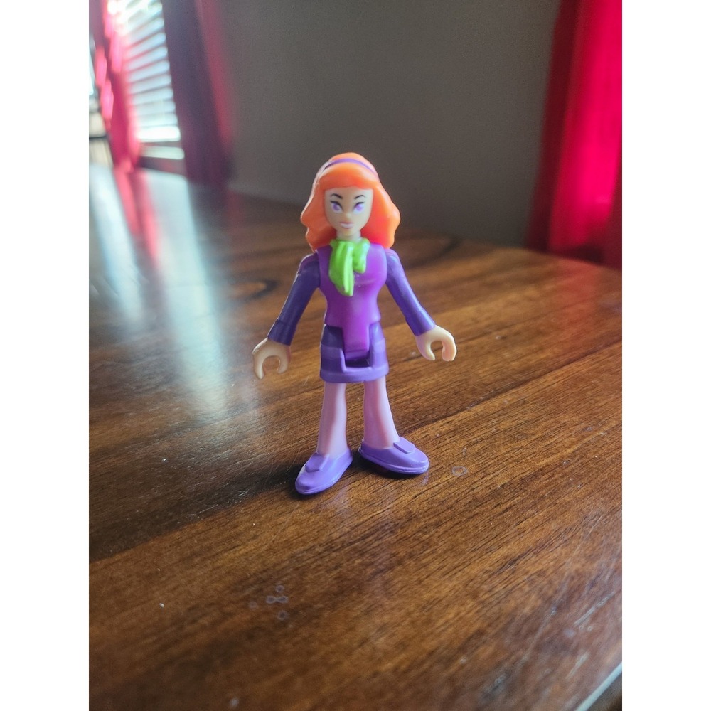 Fisher-Price Imaginext Scooby-Doo Daphne Figure Loose 3" 2018 Hanna-Barbera